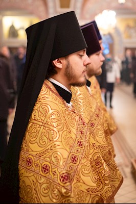 Митрополит Игнатий совершил Божественную литургию в Свято-Троицком кафедральном соборе г. Саратова