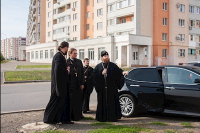Митрополит Игнатий совершил поездку по храмам Петропавловского благочиния