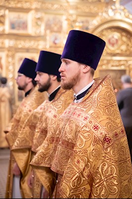 Митрополит Игнатий совершил Божественную литургию в Свято-Троицком кафедральном соборе г. Саратова