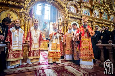 Совершен чин прославления святителя Евмения (Хорольского)