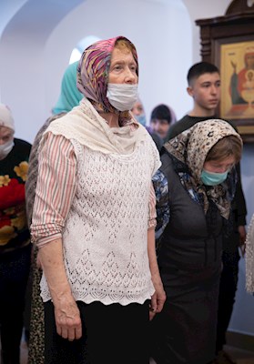 Митрополит Игнатий совершил всенощное бдение в храме в честь иконы Божией Матери «Скоропослушница» г. Шиханы Вольского района