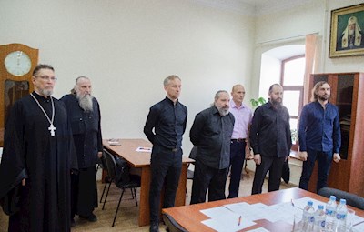 Студенты заочного сектора семинарии сдали итоговый экзамен