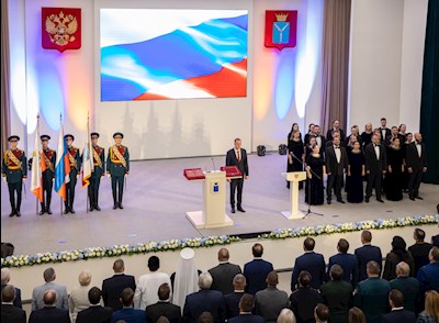 Митрополит Игнатий принял участие в церемонии вступления в должность губернатора Саратовской области