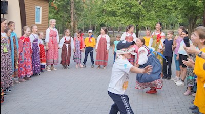 В «Солнечном» прошла традиционная вечёрка