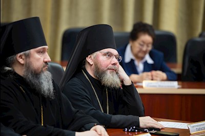 Митрополит Игнатий выступил с докладом на заседании Совета по взаимодействию с национальными и религиозными объединениями