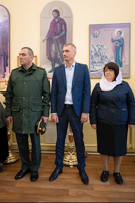 Митрополит Игнатий совершил Божественную литургию в храме святых мучениц Веры, Надежды, Любови и матери их Софии поселка Светлый