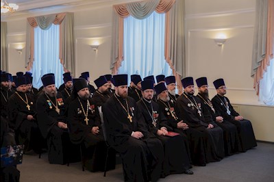 Состоялось ежегодное Епархиальное собрание духовенства