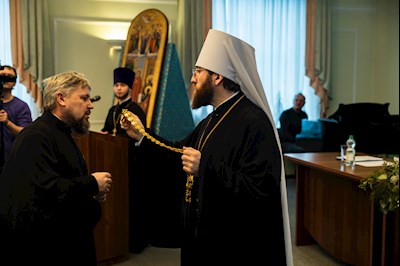 Митрополит Игнатий возглавил ежегодное Епархиальное собрание духовенства Саратовской епархии