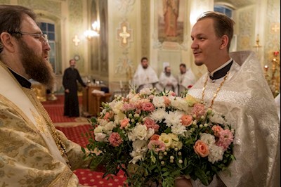 Митрополит Игнатий совершил ночную Божественную литургию в Покровском соборе г. Саратова