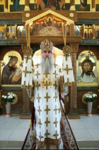 Митрополит Лонгин совершил Великое освящение Вознесенского храма Вознесенско-Пантелеимоновской церкви с. Усть-Курдюм