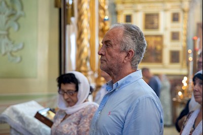 Митрополит Игнатий совершил Божественную литургию в Покровском соборе г. Саратова