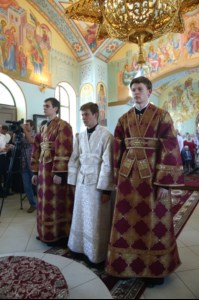 Митрополит Лонгин совершил Великое освящение Вознесенского храма Вознесенско-Пантелеимоновской церкви с. Усть-Курдюм
