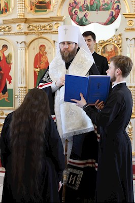 Митрополит Игнатий совершил иноческий постриг во Владимирском женском монастыре г. Вольска
