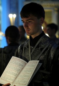 Утреня с Чином погребения в Духосошественском кафедральном соборе города Саратова