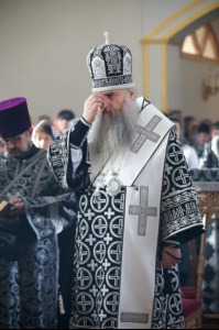 Литургия Преждеосвященных Даров в храме в честь Казанской иконы Божией Матери р.п.Татищево