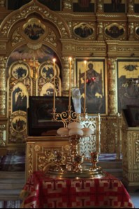 Всенощное бдение в Свято-Троицком соборе Саратова