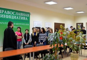Студенты Поволжского института управления побывали в Саратовской православной духовной семинарии