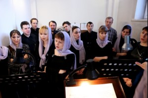 Пассия в храме во имя святого великомученика Георгия Победоносца г.Саратова