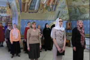 Всенощное бдение в Свято-Троицком кафедральном соборе г.Саратова