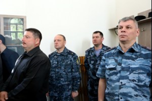 Божественная литургия в храме блаженной Ксении Петербургской г. Саратова на территории ИТК УШ-382/33