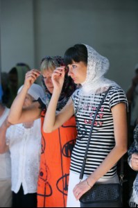 Божественная литургия в Свято-Алексиевском женском монастыре г. Саратова