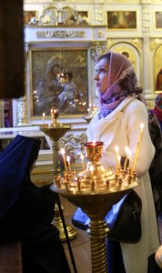 Всенощное бдение на Архиерейском подворье – храме во имя преподобного Серафима Саровского г.Саратова