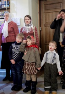 Всенощное бдение в Благовещенском храме г. Вольска