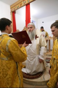 Божественная литургия и Великое освящение в Свято-Алексиевском женском монастыре г. Саратова