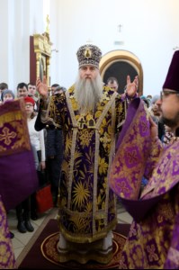 Божественная литургия в храме во имя святого великомученика Георгия Победоносца г.Саратова