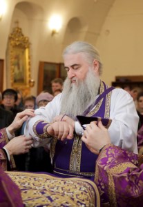 Божественная литургия в храме во имя святого благоверного князя Александра Невского г.Ртищево