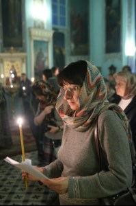 Митрополит Лонгин совершил утреню с Чином погребения