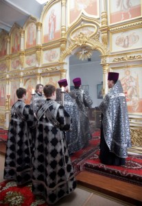 Пассия в храме в честь Рождества Христова г.Вольска