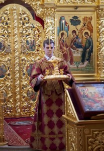 Всенощное бдение в Свято-Троицком кафедральном соборе г. Саратова