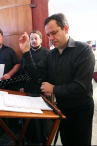 Божественная литургия в храме во имя святителя Тихона, епископа Воронежского, Задонского чудотворца г. Саратова