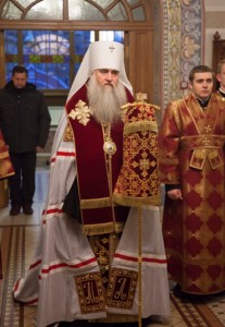 Всенощное бдение в Свято-Троицком кафедральном соборе г.Саратова