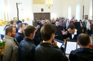 Всенощное бдение в храме во имя апостола и евангелиста Иоанна Богослова г.Саратова