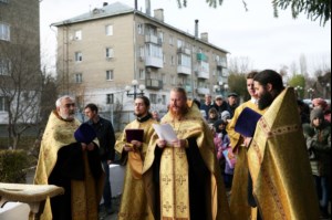 В Вольске установлен Поклонный крест