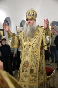 Божественная литургия в храме в честь Благовещения Пресвятой Богородицы г.Саратова
