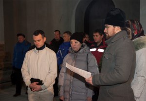 Освящены кресты и купола строящегося храма во имя святителя Спиридона Тримифунтского