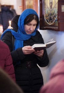 Божественная литургия в Свято-Алексиевском женском монастыре г. Саратова