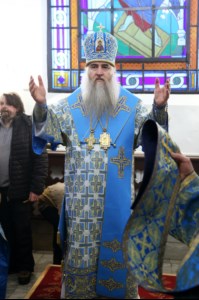 Божественная литургия на Архиерейском подворье – храме в честь иконы Божией Матери «Утоли моя печали» г.Саратова