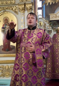 Всенощное бдение в храме в честь Сошествия Святого Духа г.Саратова