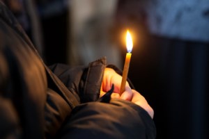 Панихида в храме в честь иконы Божией Матери "Утоли моя печали" г. Саратова