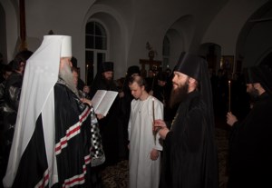 Монашеский постриг в Спасо-Преображенском мужском монастыре г.Саратова