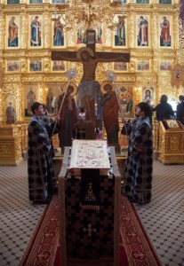 Пассия в Свято-Троицком кафедральном соборе г.Саратова