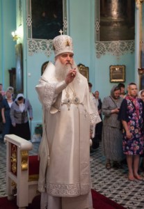 Божественная литургия в храме в честь Сошествия Святого Духа г. Саратова