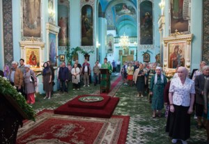 Всенощное бдение в храме Сошествия Святого Духа г. Саратова