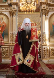 Всенощное бдение в храме в честь Покрова Пресвятой Богородицы г.Саратова