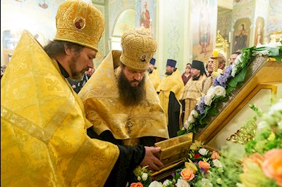 В Саратов принесен ковчег с мощами блаженной Матроны Московской