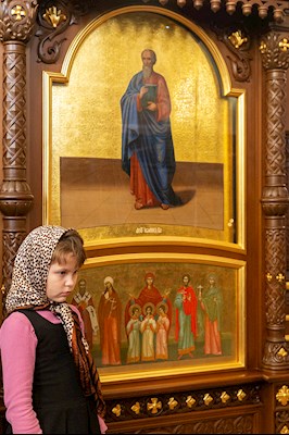 Всенощное бдение в Иоанновском женском монастыре с. Алексеевка